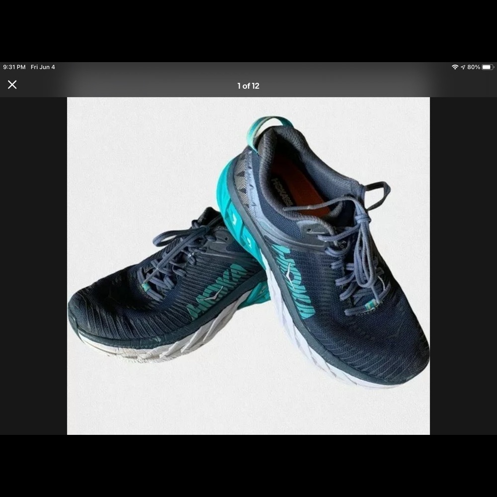 Hoka Ariha walking/running shoe.